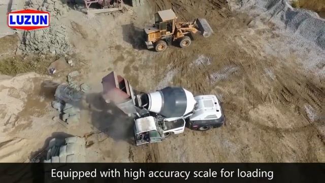 Бетоносмеситель с самозагрузкой LZ3500 из Китая смотреть онлайн