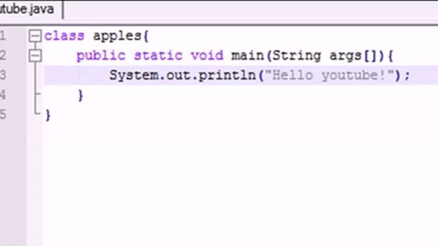 Java Programming Tutorial 2 Running a Java Program YouTube смотреть онлайн