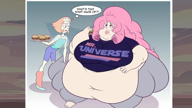 Comic: Forget Me Nots (Rose Weight Gain Sequence) смотреть онлайн