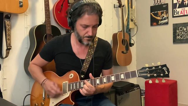 Hotone Ampero + Gibson Les Paul R9 смотреть онлайн