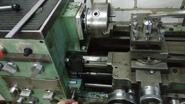 Токарный станок ОТ5. Прямой привод токарного станка. Установка частотного преобразователя. смотреть онлайн