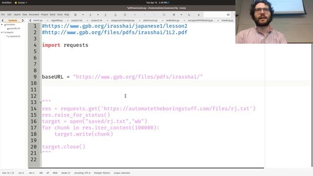 CIS 1051 - Web Scraping Pdfs смотреть онлайн