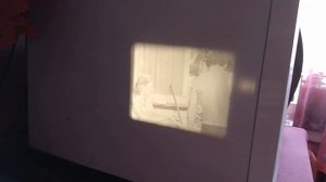 Включаем кинопроектор РУСЬ с автомобильной лампой