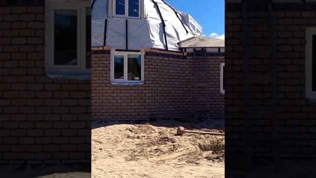 Промежуточная отделка фасада дома смотреть онлайн