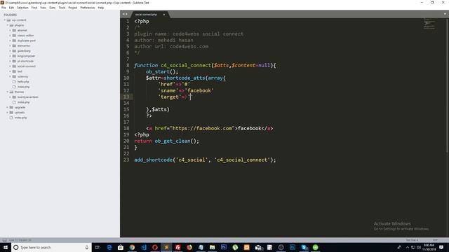 WordPress Plugin development tutorial Bangla Part-4(complete plugin with shortcode) смотреть онлайн