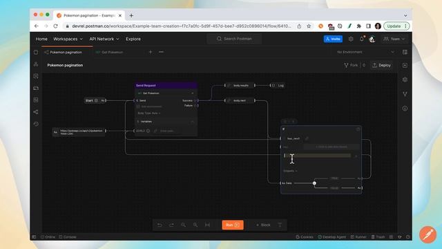 Pagination | Postman Flows