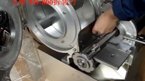 Замена ножей в машине для нарезки овощей TD1-800