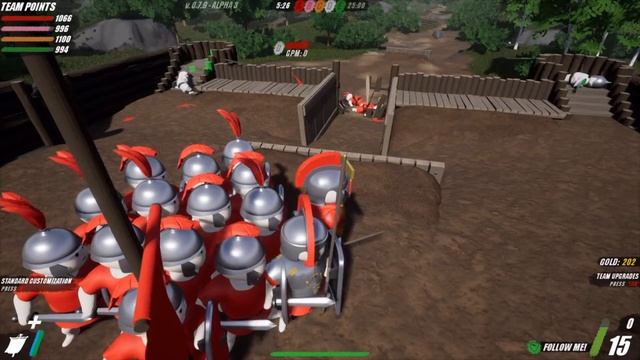 SWIFTLY destroying all BARBARIANS in Shieldwall! смотреть онлайн