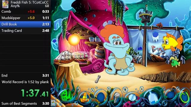 Freddi Fish 5: The Case of the Creature of Coral Cove | Any% | 3m 12s смотреть онлайн