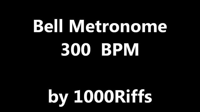 Bell Metronome : 300 BPM - Beats Per Minute смотреть онлайн