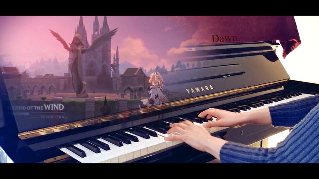 Barbara: Legend of the Wind - Genshin Impact | Piano смотреть онлайн
