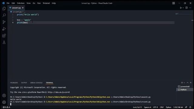 Learn python-- strings and others #pt1 смотреть онлайн