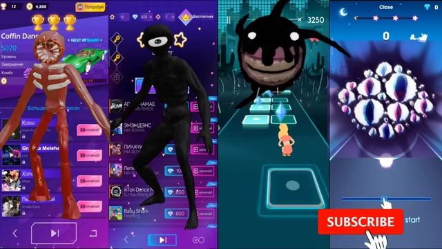 Doors - Seek vs Figure vs Screech vs Eyes \ Roblox \ Tiles Hop смотреть онлайн