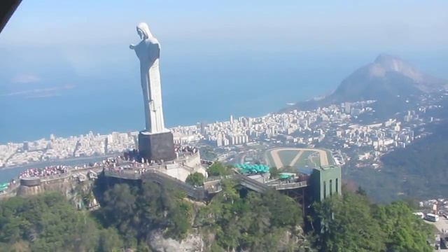 Полет на вертолете в Рио, статуя Христа (brasil-russia.ru) смотреть онлайн