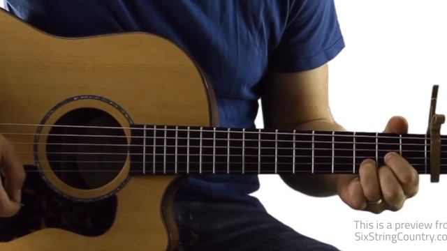 Where It's At - Guitar Lesson and Tutorial - Dustin Lynch смотреть онлайн