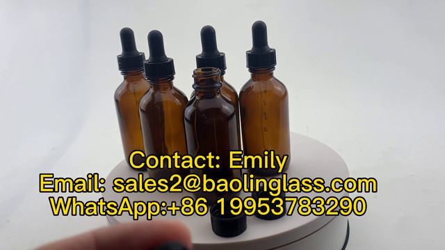 2oz Glass Amber boston bottle with graduated dropper смотреть онлайн