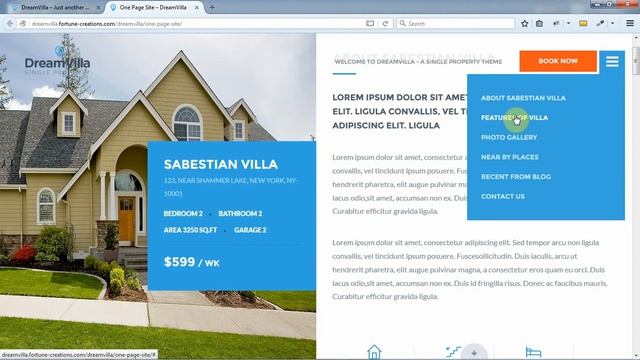 DreamVilla - Single Property Real Estate WordPress Theme+Download смотреть онлайн