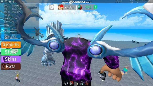 ALL *NEW* SECRET OP WORKING CODES! Roblox Weight Lifting Simulator 3 смотреть онлайн