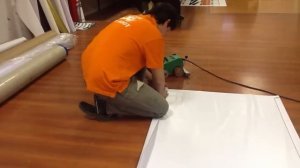 Дело мастера боится #3. Проклейка баннера