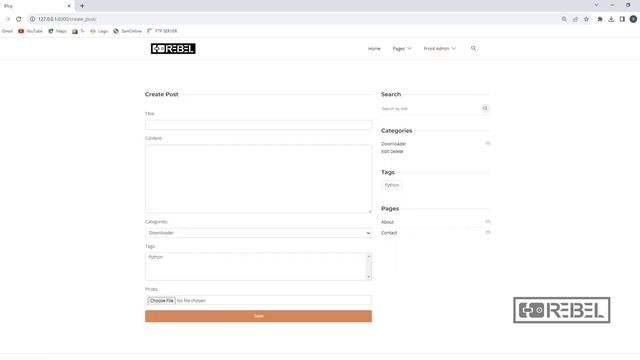 Building a Dynamic Django Blog with MongoDB Database | Project Showcase and Demo смотреть онлайн