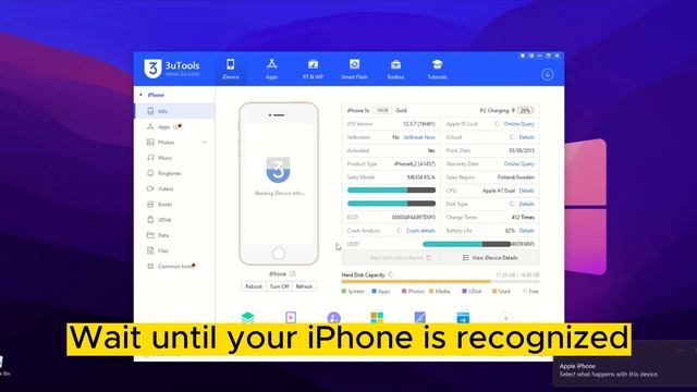 How to get 3utools verification report in iphone смотреть онлайн