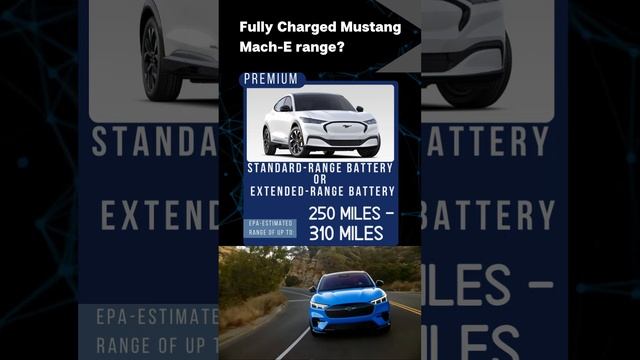 Ford Mustang Mach-E: How Far Can You Go on a Full Charge? #shorts смотреть онлайн