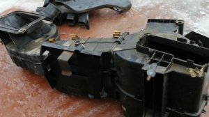 Плохо греет печка/Ремонт заслонок/Замена радиатора печки ауди 80 б4