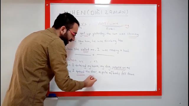 WHEN/WHILE/AS(past Simple And Past Continuous)