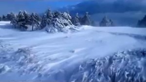 Зимняя вьюга. Метель. Звуки природы. Медитация.