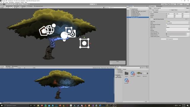 Make Your 2D Sprites Look like 3D using Normal Maps and 2D lights (Unity Tutorial) смотреть онлайн