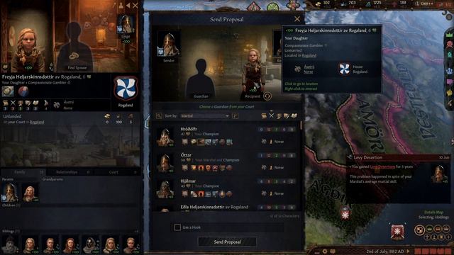 Dark Clouds From The South - Notable Norse - Let's Play Crusader Kings 3 - 4 смотреть онлайн