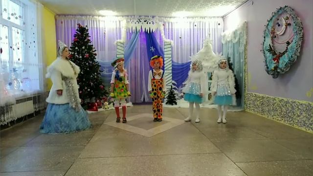 "Зимняя сказка" новогоднее представление для детей ДК. с. Клещёвка 2020 год смотреть онлайн