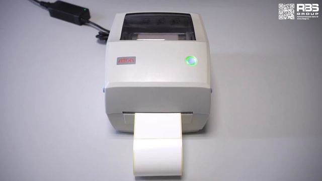 Калибровка Атол ТТ42 | Настройка печати термотрансферного принтера этикеток