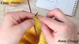 Как связать двойные ушки к любой шапке с отворотом спицами. Детская шапка с ушками. Мастер класс.