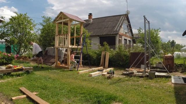 Детская площадка своими руками/Children's Playground