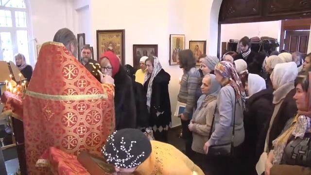 День святой Татианы. Литургия в храме РГУ им. С. Есенина. 2019 год смотреть онлайн