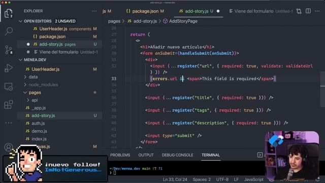 Trabajando con Chakra UI + React Hook Form ⚡ смотреть онлайн