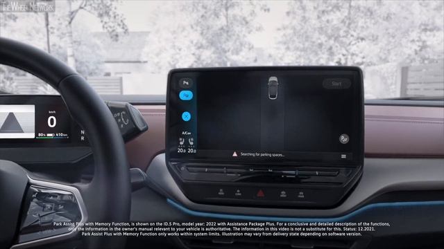 Volkswagen Park Assist Plus with Memory Function (2022 Volkswagen ID.5) смотреть онлайн