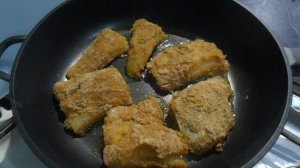 Нежный и сочный МИНТАЙ! Филе минтая, жареное в панировке.