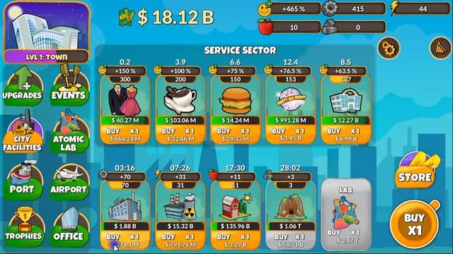 Holyday City Reloaded ( addicting idle game) смотреть онлайн