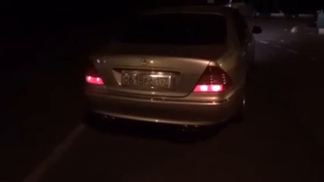 W220 S500 M113 Exhaust System  2