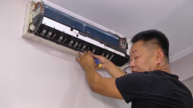 Как правильно почистить кондиционер смотреть онлайн