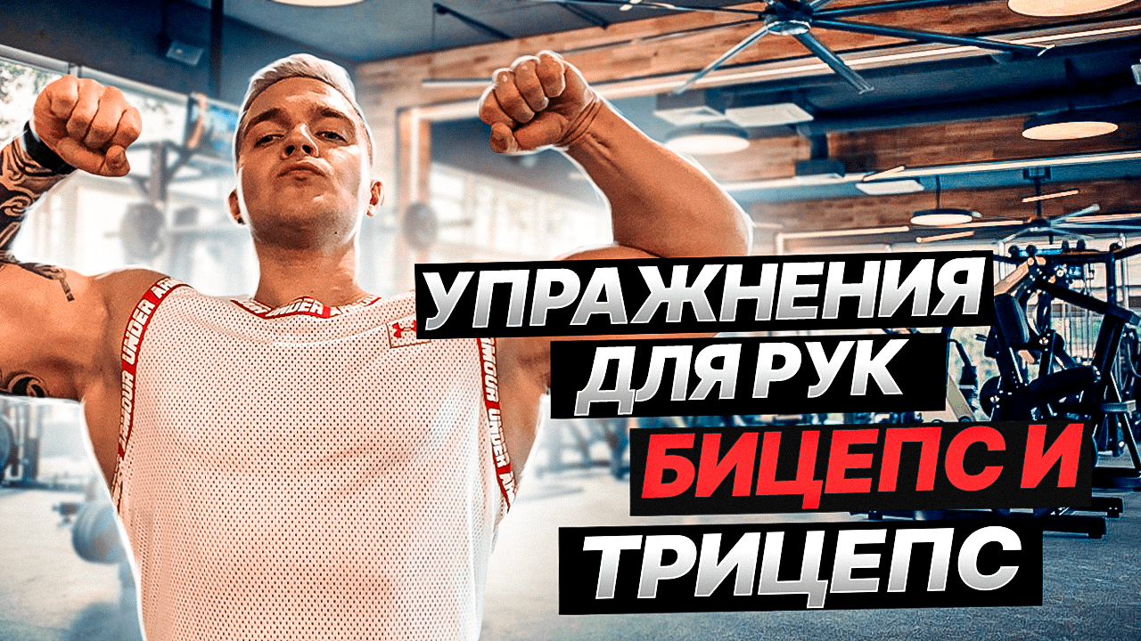 Тренировка бицепса и трицепса