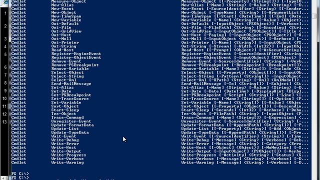 Обзор встроенных оснасток Windows powerShell 2.0 [2/2] смотреть онлайн