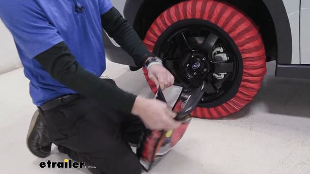 etrailer | ISSE Classic Snow Socks Installation - 2022 Subaru Outback Wagon смотреть онлайн