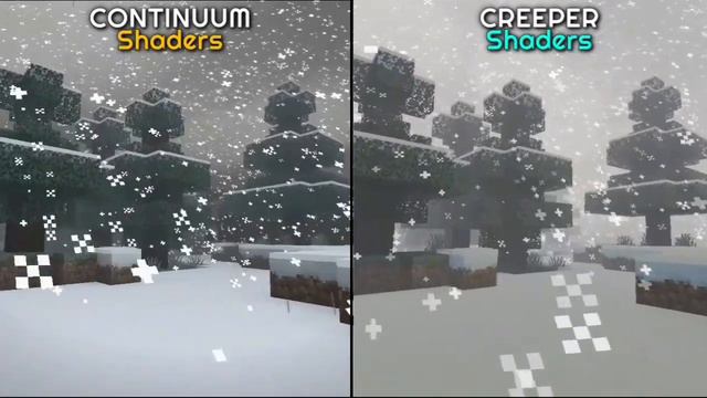 Continuum pe VS Creeper Shaders - Minecraft PE [ 1.18+] смотреть онлайн