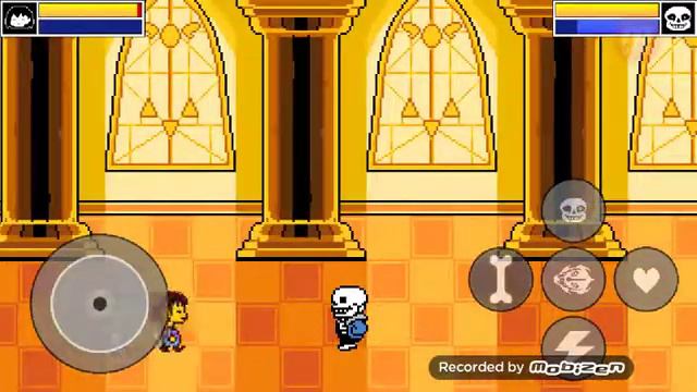 Undertale: Sans Vs Frisk ANDROID GAME! смотреть онлайн