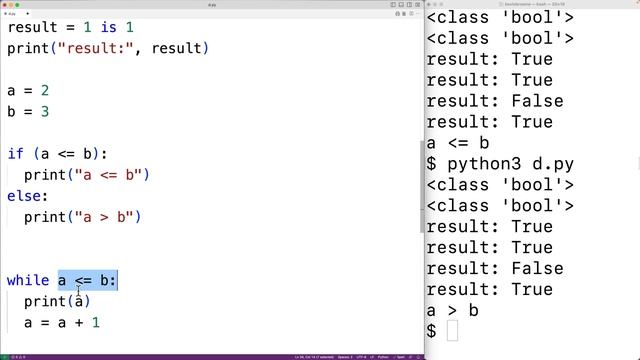 Booleans | Python Tutorial смотреть онлайн