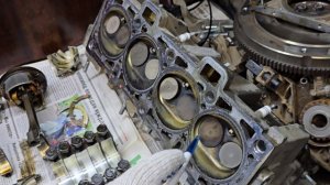 Гранта 189 мотор. Перестук поршней на пробеге 70 000 км. Произвели ремонт двигателя.